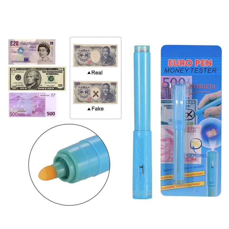 2 in 1 Money checker Pen UV Light Pen Euro Pen