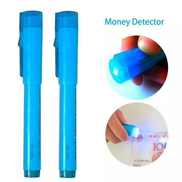 2 in 1 Money checker Pen UV Light Pen Euro Pen