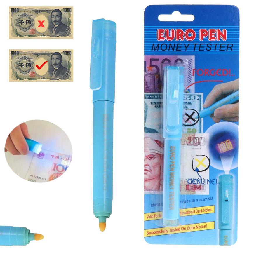 2 in 1 Money checker Pen UV Light Pen Euro Pen