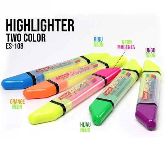 Vibrant 6 Pcs Highlighter Pen Set - Perfect for Marking, Drawing &amp; Note Taking!